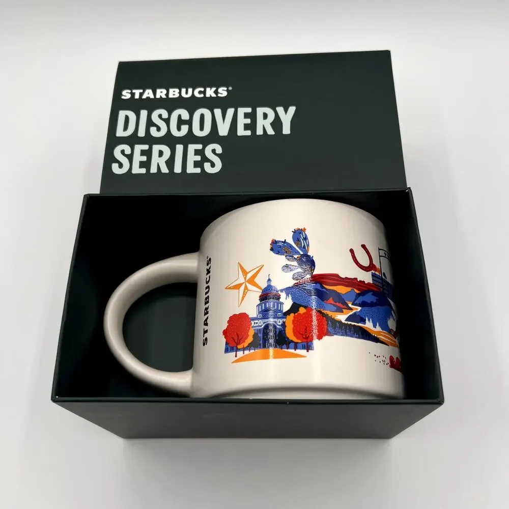 STARBUCKS Discovery Series Texas Ceramic Mug NIB